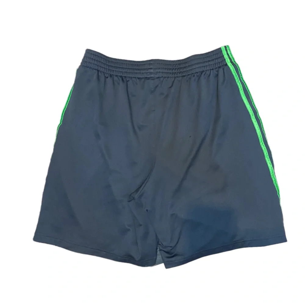 Adidas Black and Green Athletic Shorts Size XL Men's - Picture 2 of 9